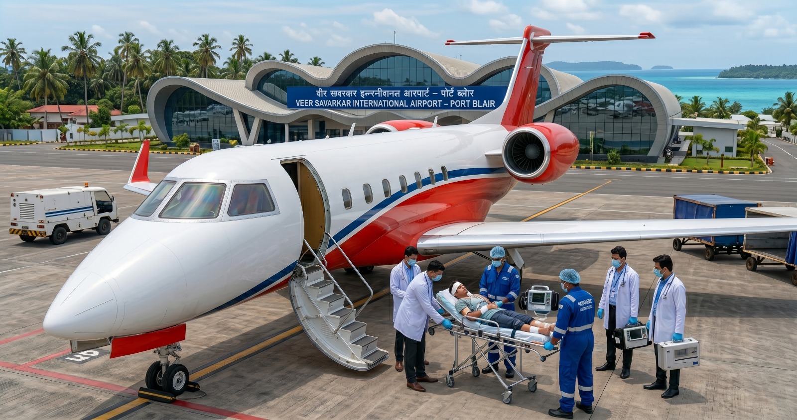Air Ambulance Cost from Andaman & Nicobar