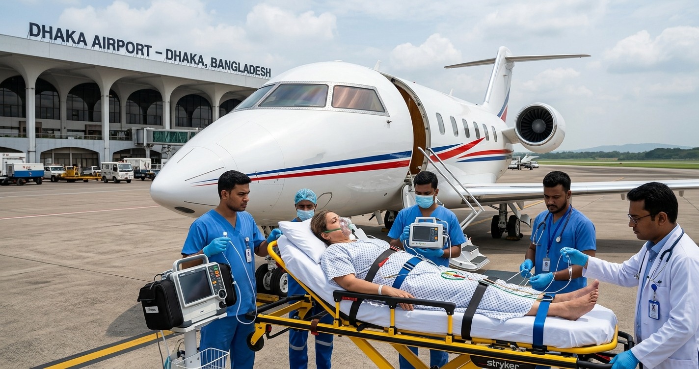 Air Ambulance Bangladesh Dhaka Cost