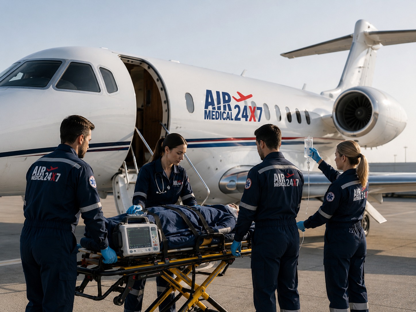 Air Medical 24X7 global air ambulance and medical evacuation company