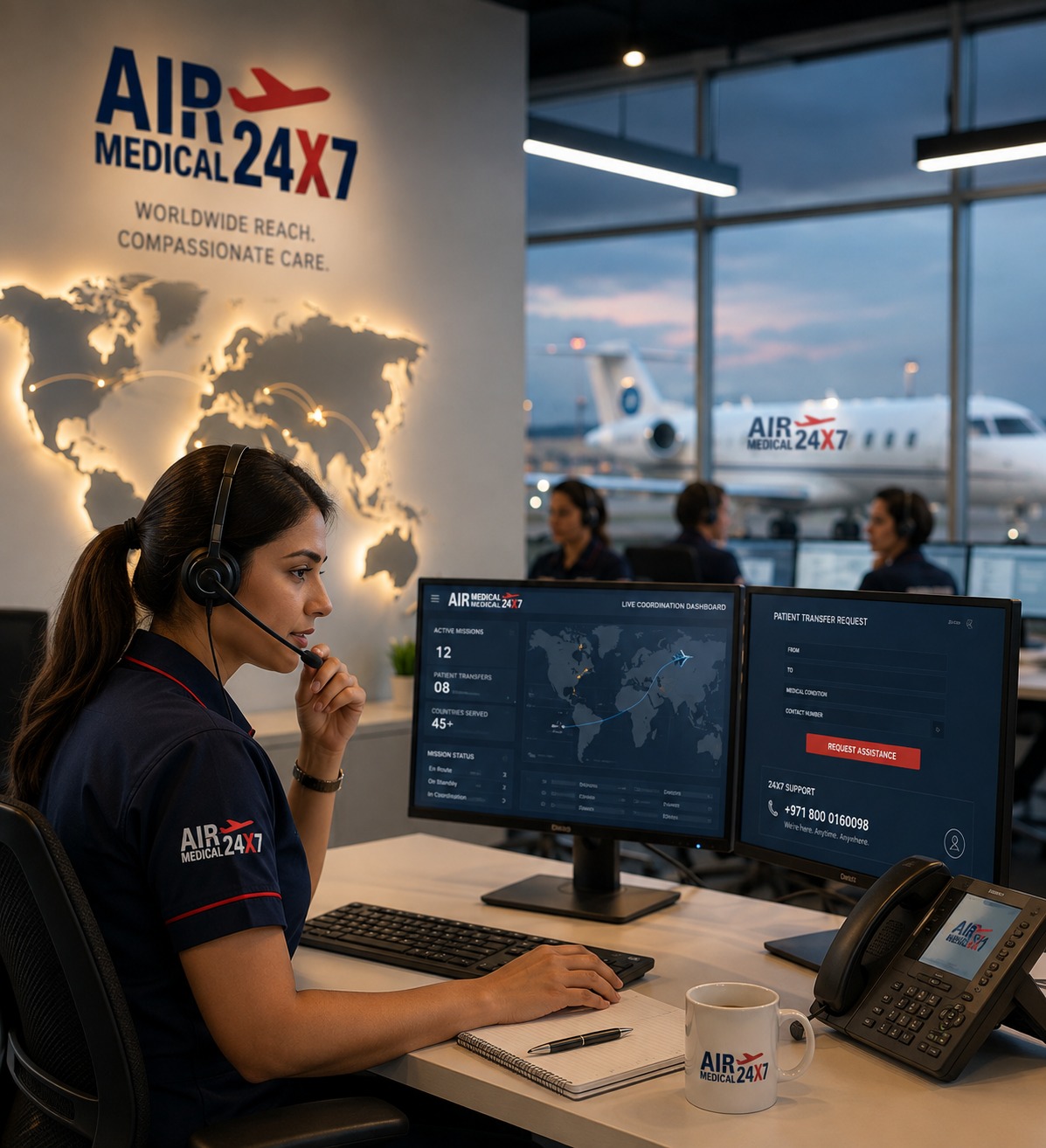 Contact Air Medical 24X7 24X7 Emergency Support Team