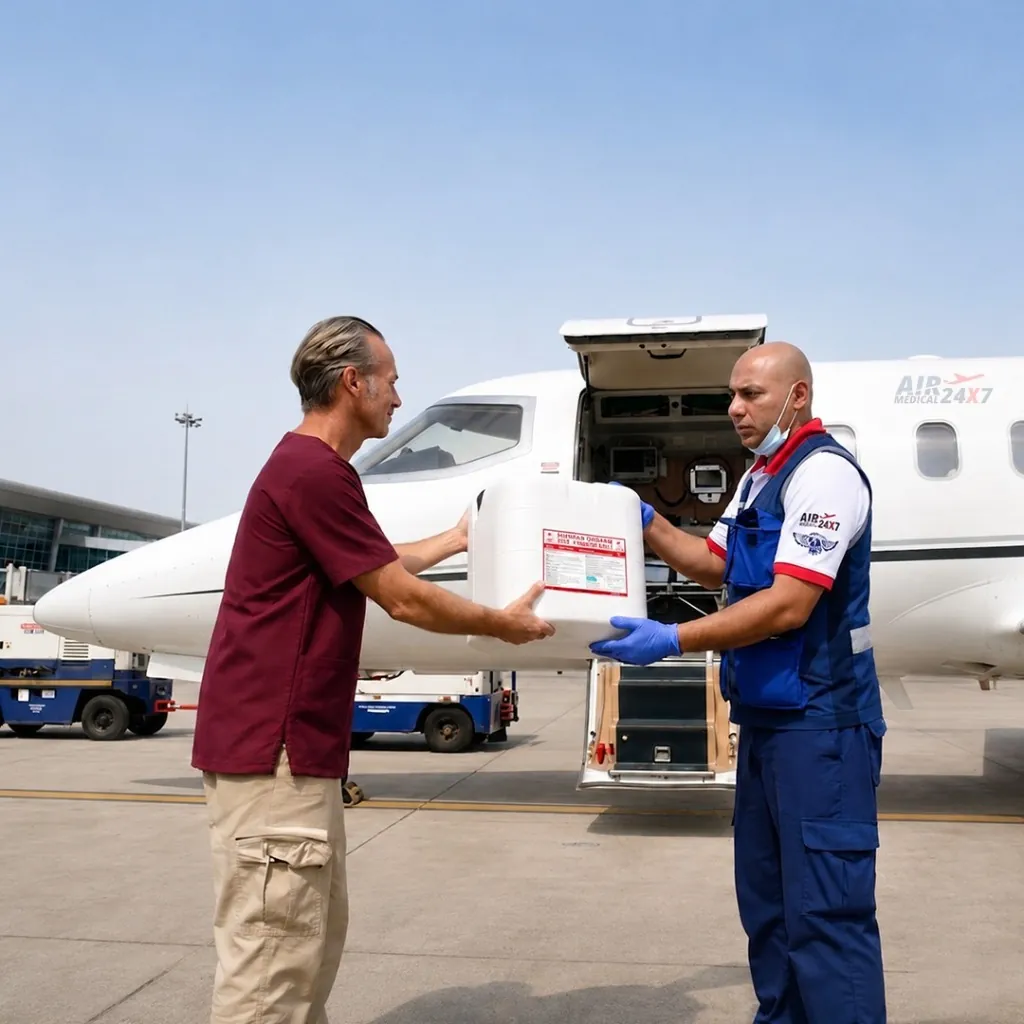 Organ transplant assistance services by Air Medical 24X7 connecting patients to verified international specialists